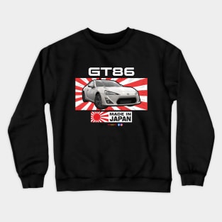 Toyota GT86 White Crewneck Sweatshirt